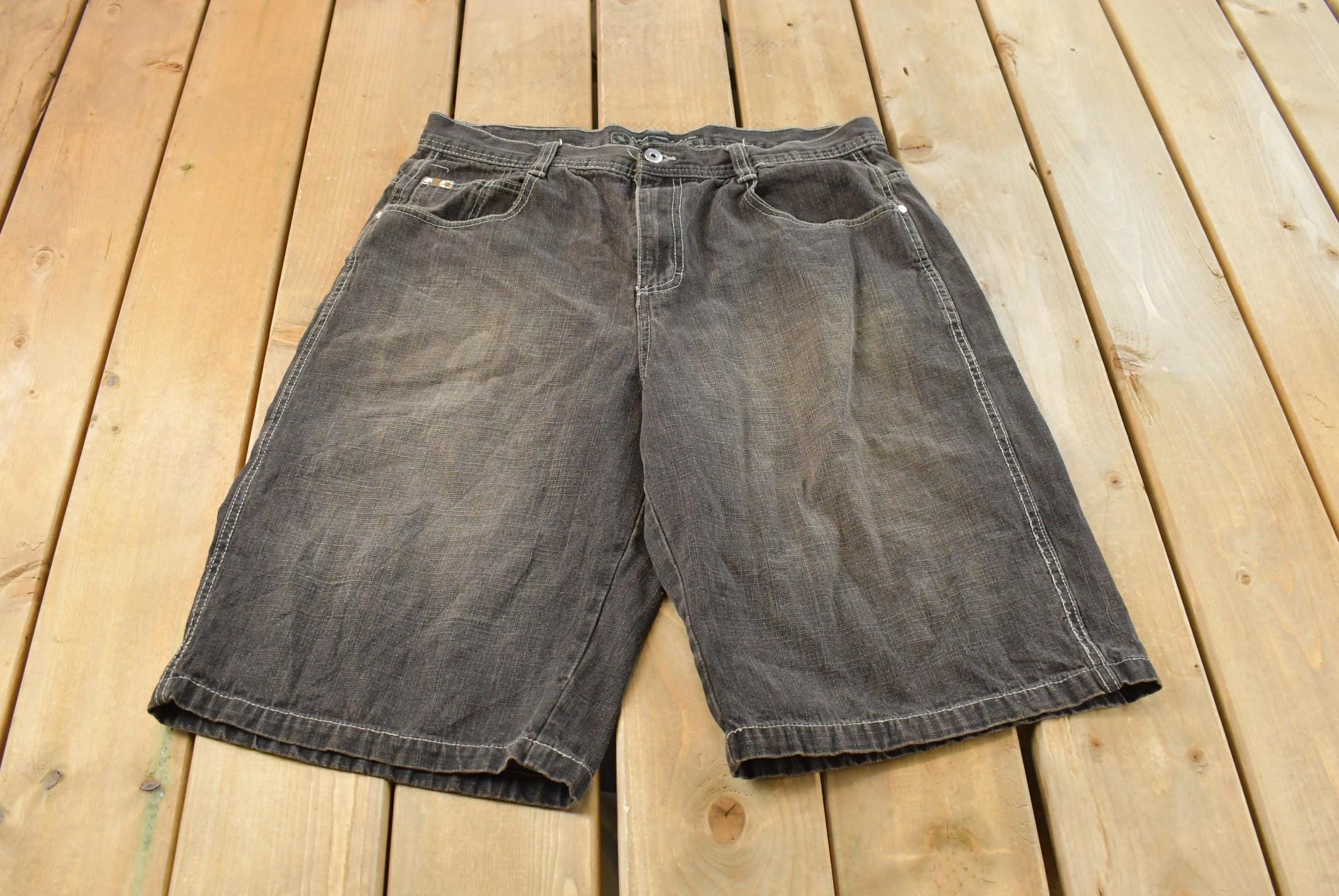 Vintage Y2K South Pole Baggy Denim Jean Shorts Men's 36