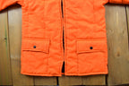 Vintage 1980s Patriot Industries Orange Hi Vis Jacket