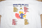 Vintage 1990s National Junior Tennis Leauge Graphic T Shirt / Vintage Keith Haring / Streetwear / Graphic Tee / Single Stitch / Made In USA
