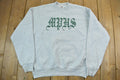 Vintage 1990s fruit Of The Loom Light Grey Crewneck Sweatshirt