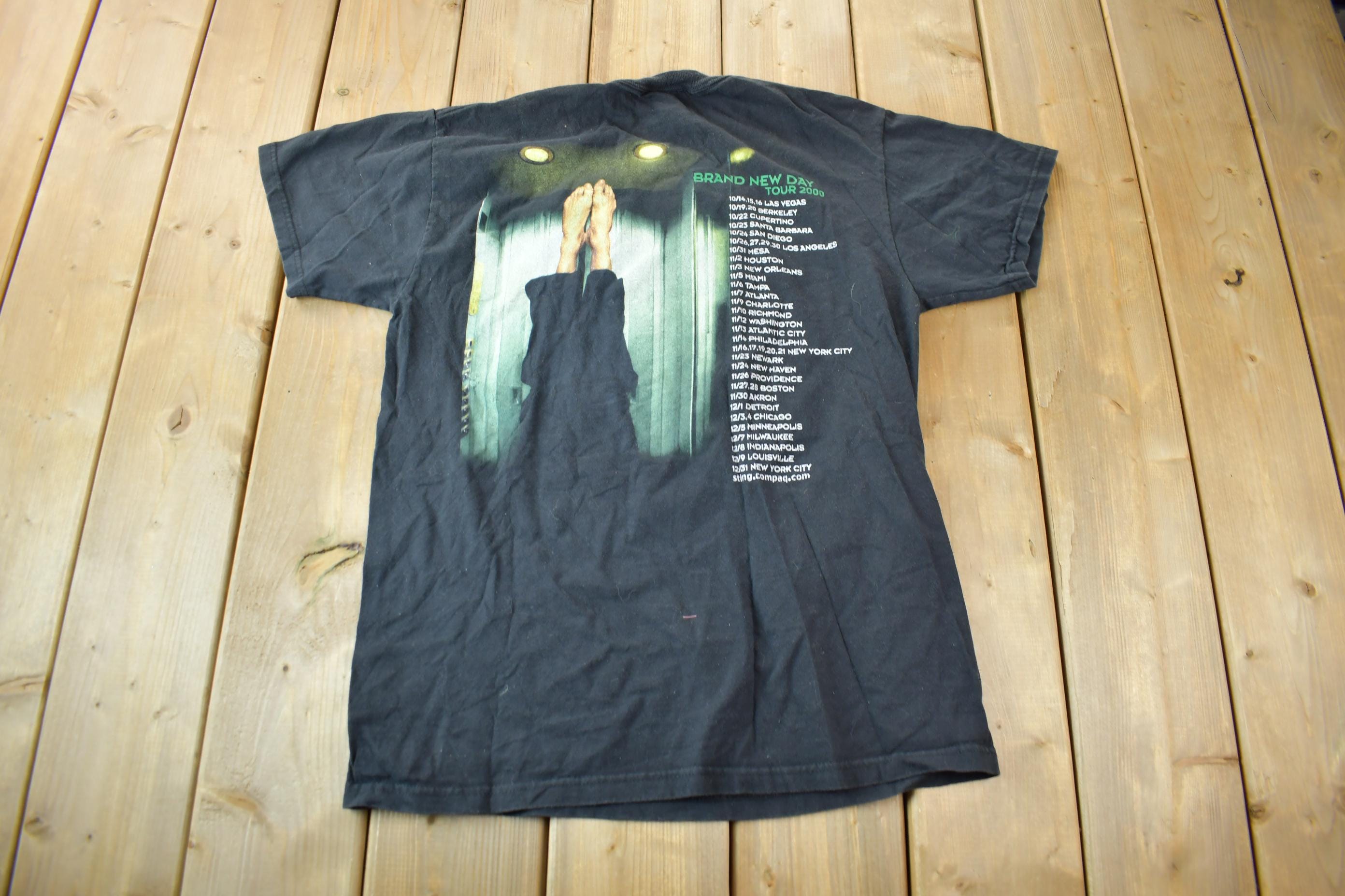Vintage 2000 Sting Brand New Day Tour T-Shirt