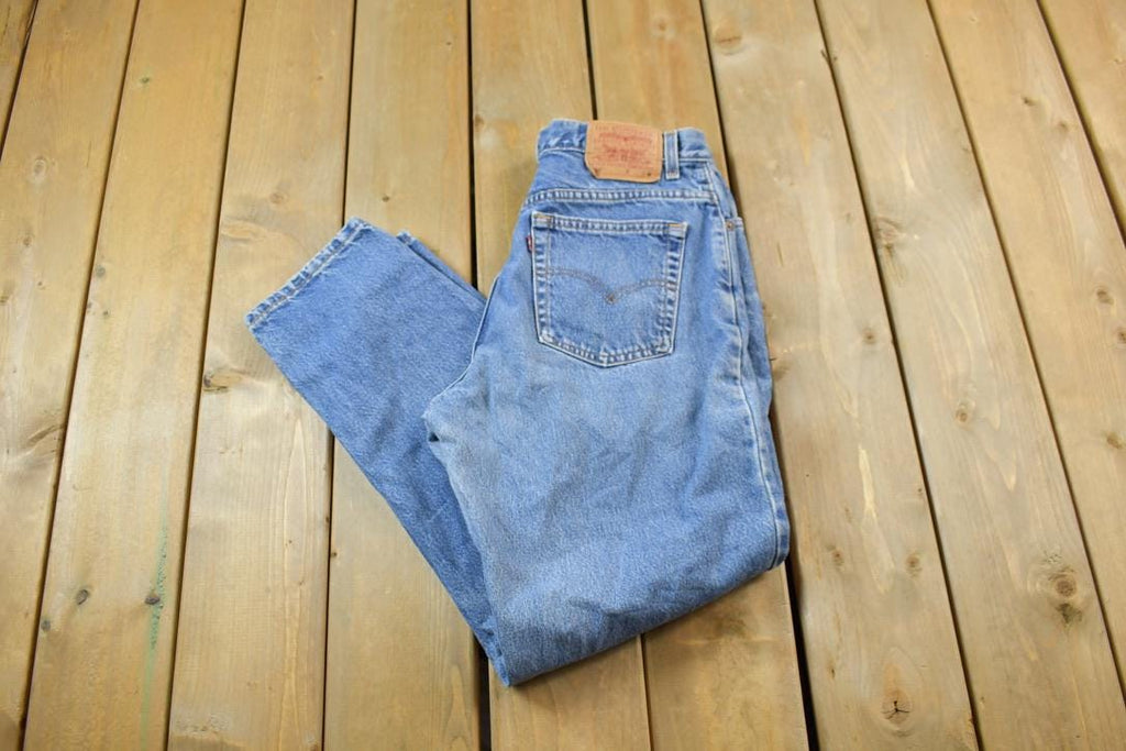 Vintage 1990s Levi's 550 Red Tab Jeans Size 14