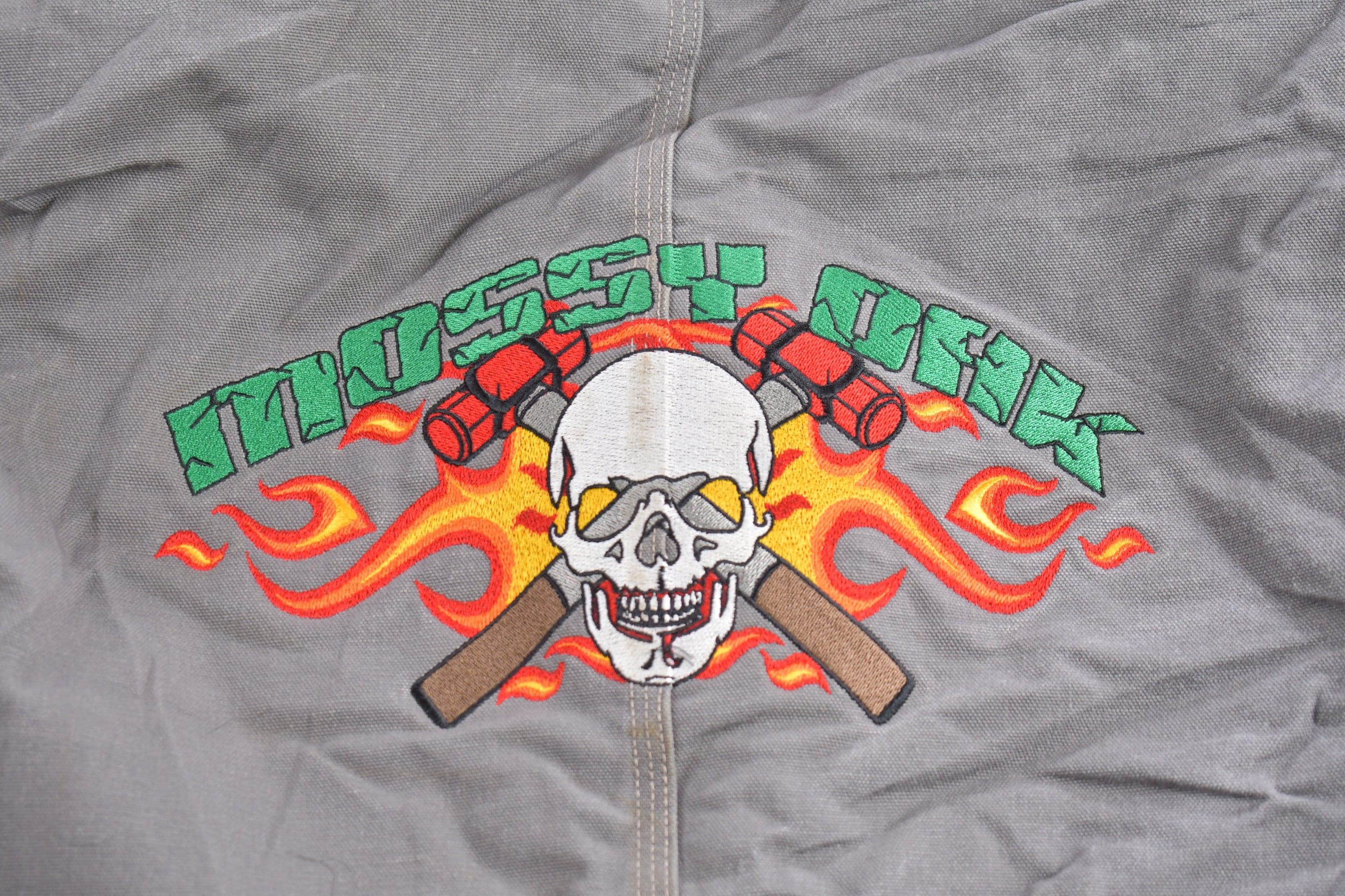 Vintage 1990s Grey Fire Resistant Carhartt Traditional Jacket