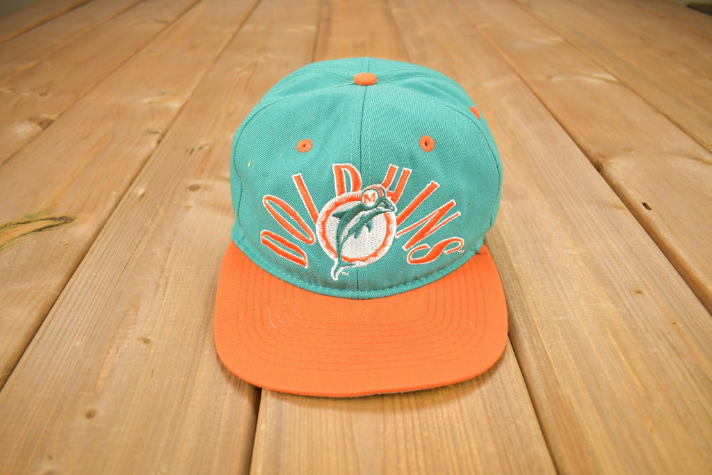 Vintage 1990s Miami Dolphins NFL Fitted Hat Size 7 3