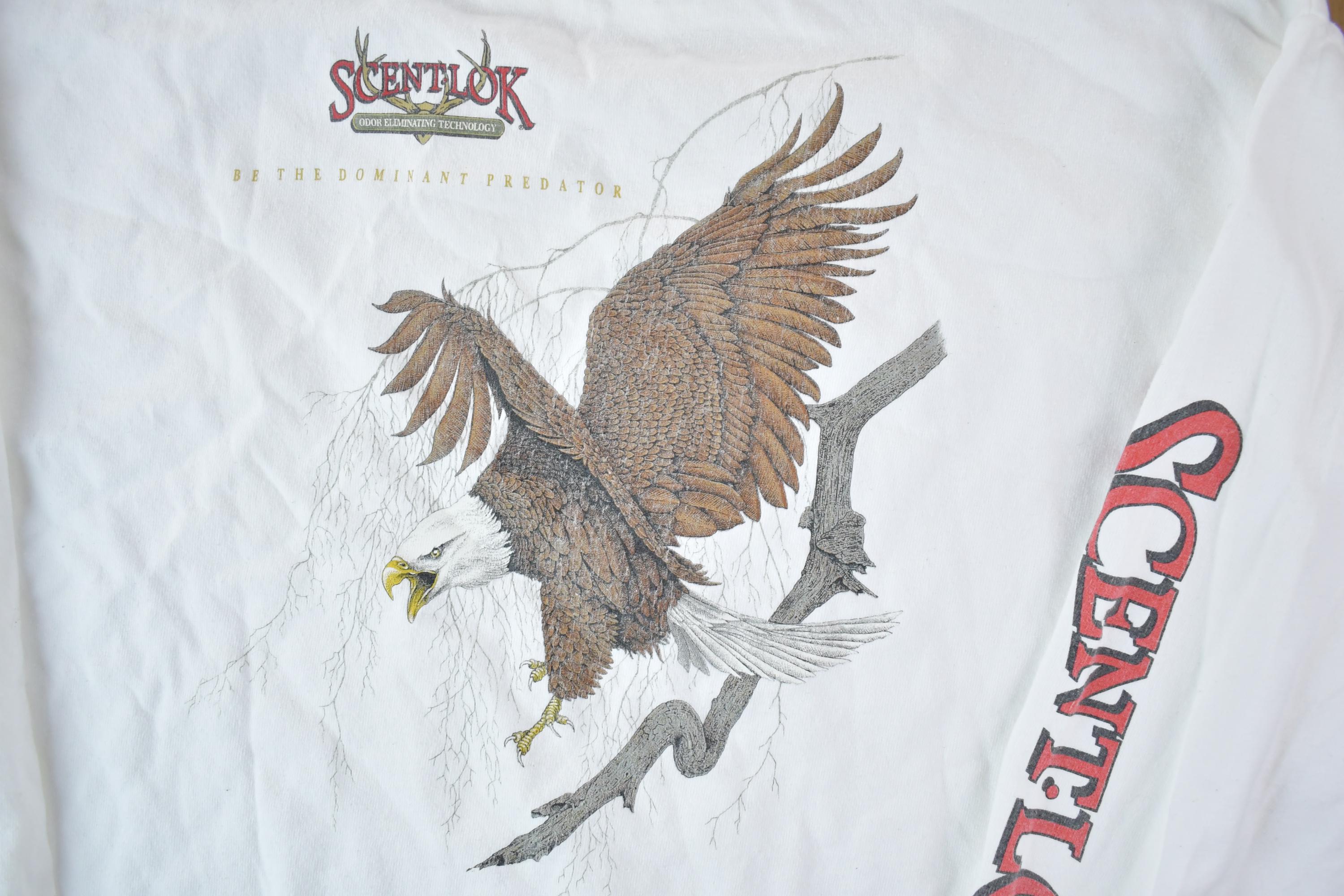 Vintage 1990s Scent.Lok Eagle Crewneck