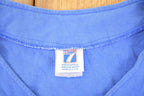 Vintage 1990s Logo 7 Texas Rangers Button Up MLB T-Shirt Men's L