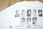 Vintage 1990s Class Of 1954 Moravia High School Souvenir T-Shirt