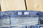 Vintage Y2K Miss Me Bedazzled Low Rise Jeans Size 26x32