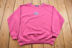 Vintage 1990s Weekend Edition Floral Women's Crewneck Sweatshirt