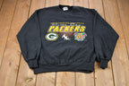 Vintage 1997 Green Bay Packers NFL Made In USA Graphic Crewneck Sweatshirt