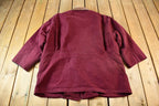 Vintage 1990s Woolrich Aztec Blanket Lined Jacket