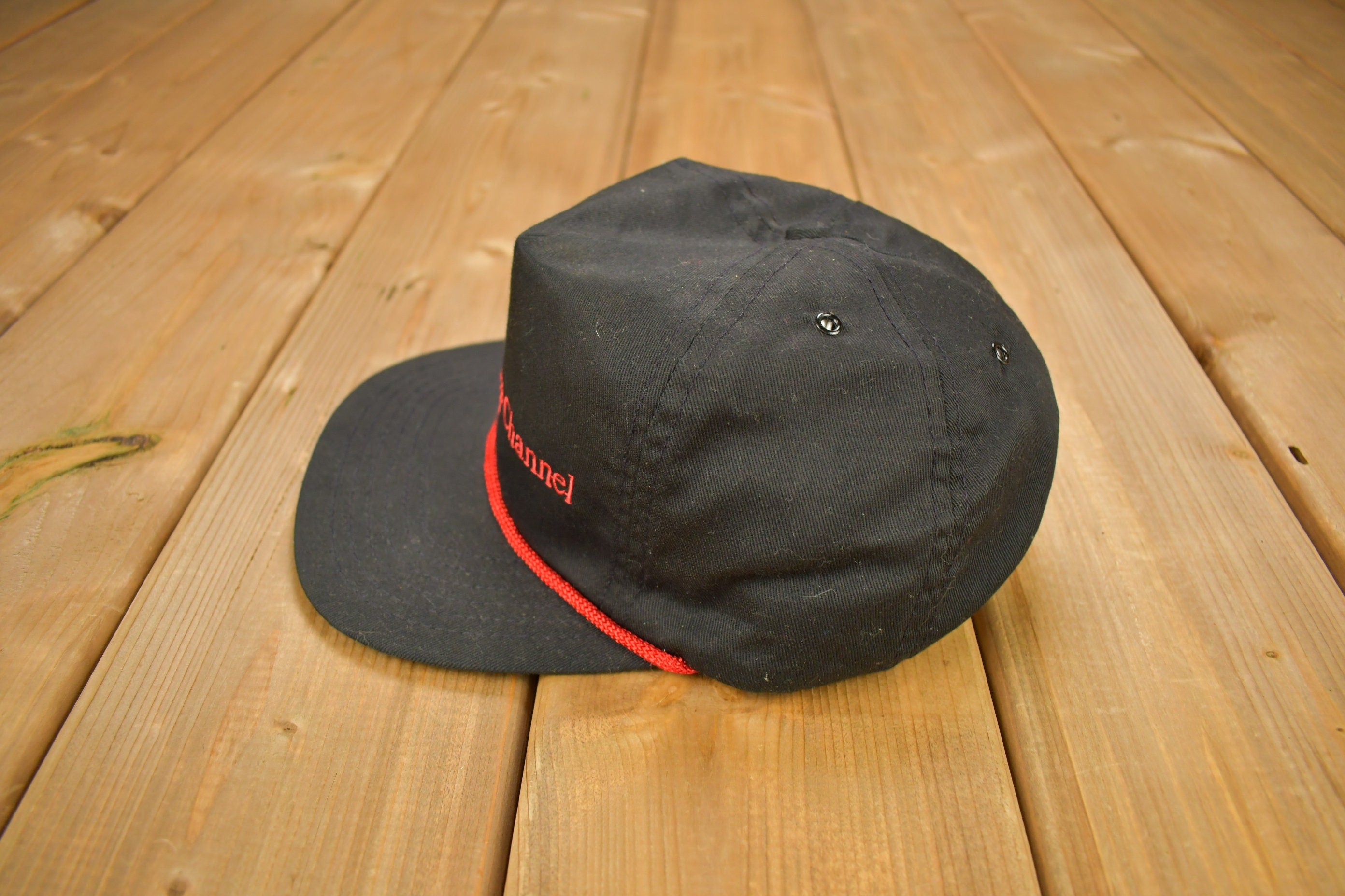 Vintage 1990sThe Disney Channel Strap Back Rope Hat