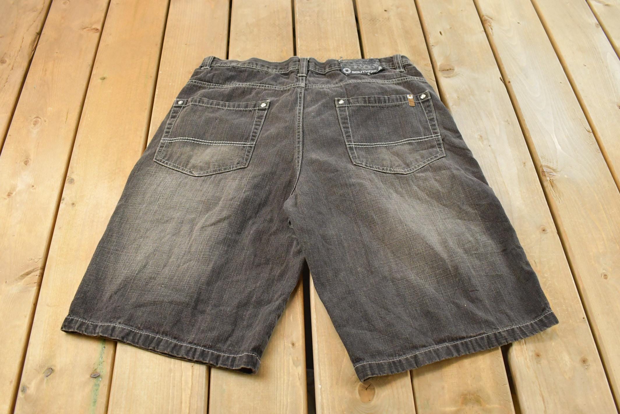 Vintage Y2K South Pole Baggy Denim Jean Shorts Men's 36
