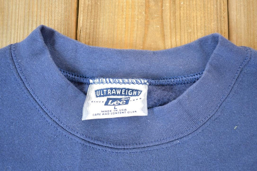 Vintage 1990s Lee Ultraweight Souvenir Crewneck Sweatshirt Made In USA