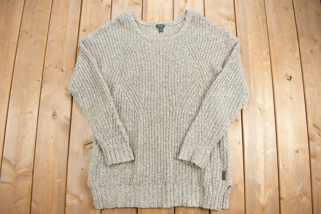 Vintage 1990s Roots Knit Crewneck Sweater