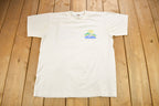 Vintage 1990s Cancun Mexico Graphic Souvenir T Shirt