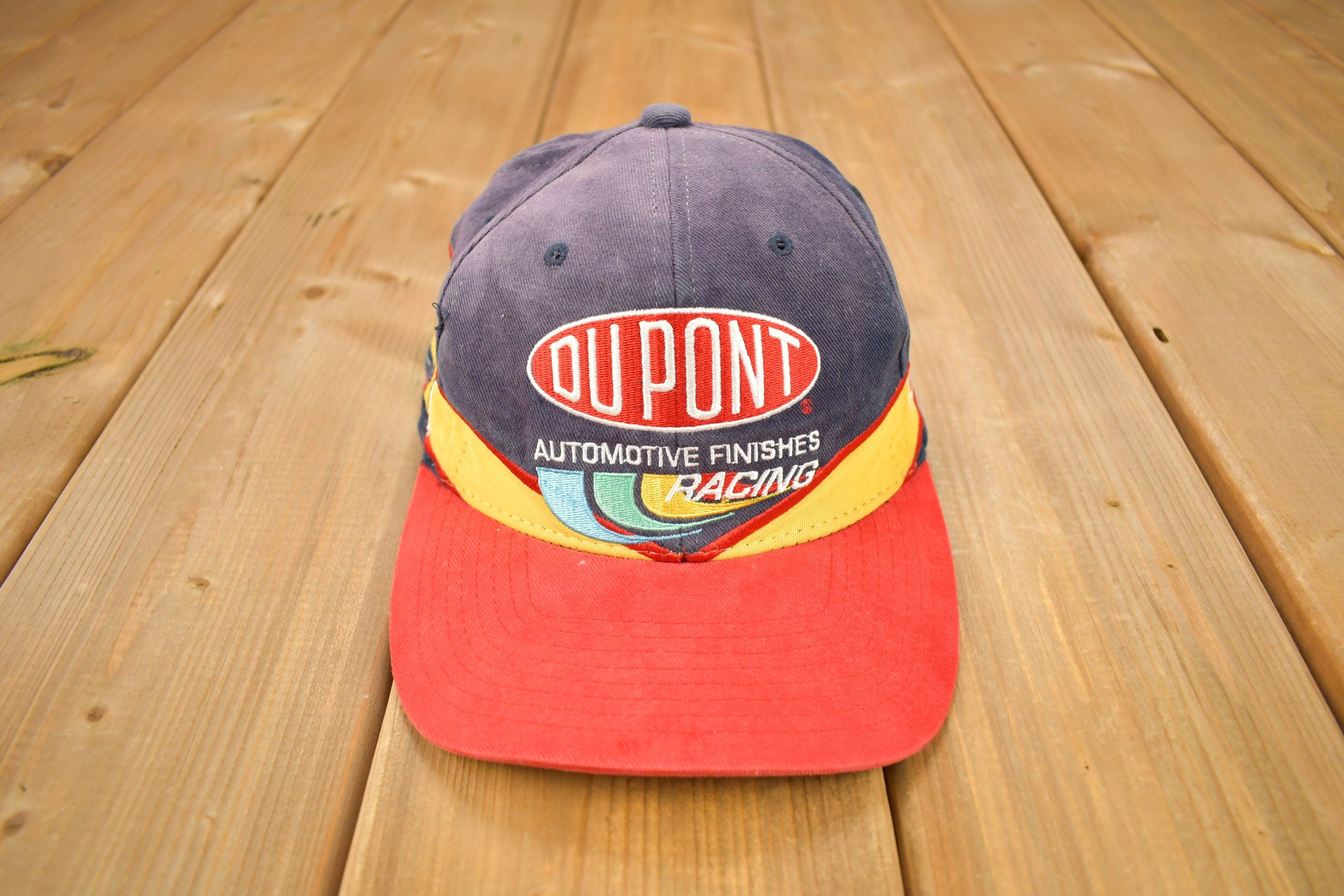 Vintage 1990s Dupont Racing Jeff Gordon Nascar Snapback Hat