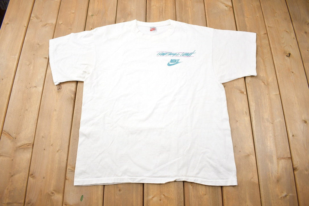 Vintage 1990s Nike Challenge Court Graphic T-Shirt
