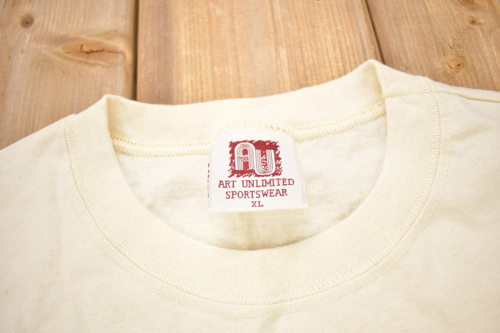 Vintage 1990s Anna Ruby Falls Embroidered Souvenir T Shirt