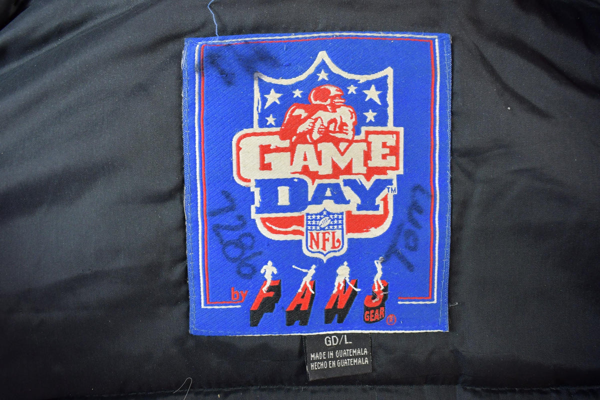 Vintage 1990s San Francisco 49ers Hooded NFL Game Day Football Jacket
