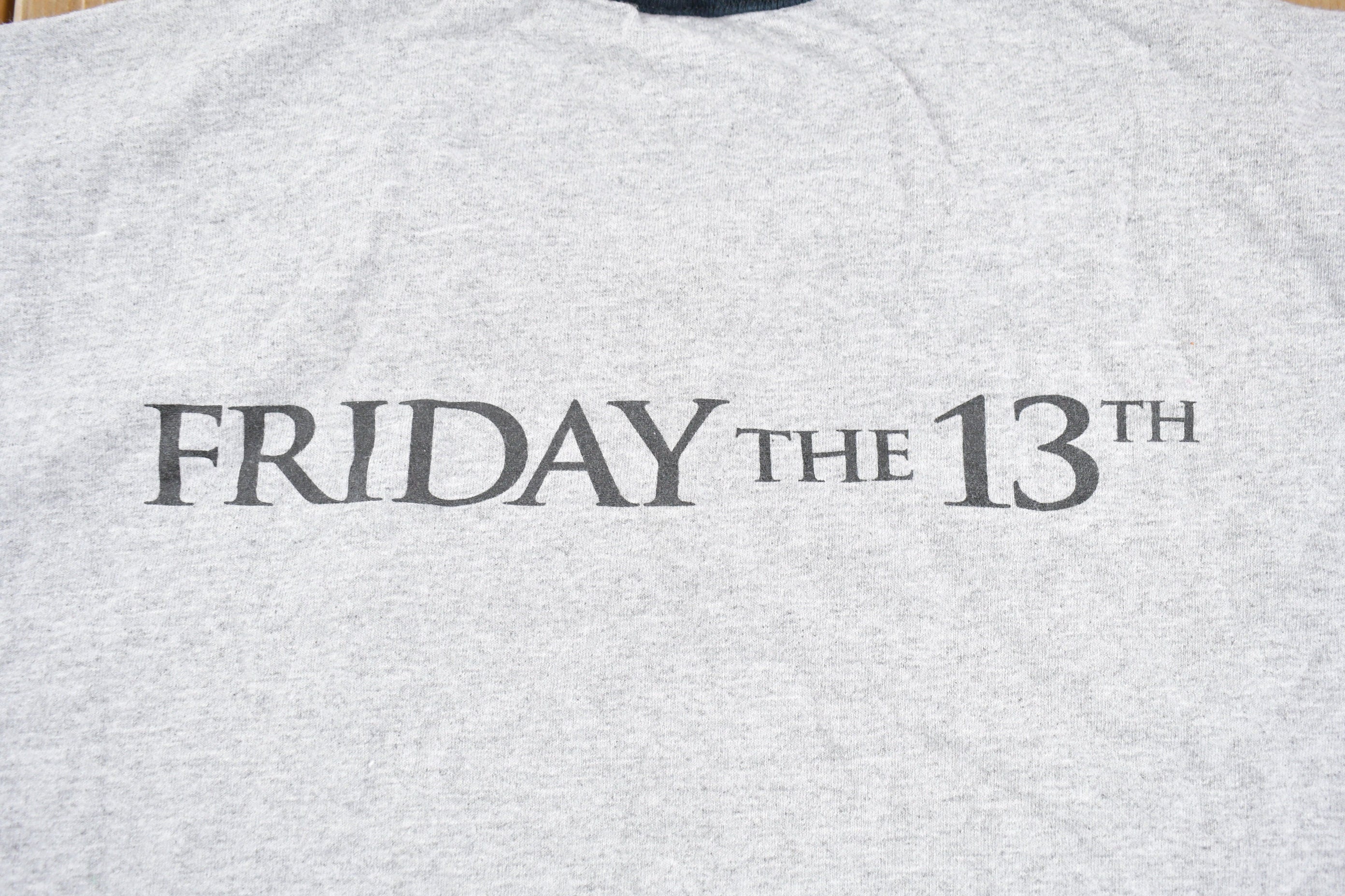 Vintage 1990s Friday The 13th Camp Crystal Lake Movie Promo T-shirt