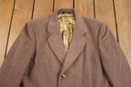 Vintage 1980s Cashmere Over Coat
