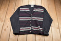 Vintage 1990s Sarly Sportswear Abstract Knitted Sweater