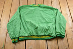 Vintage 1990s Ursuline Fighting Irish Graphic Pullover Windbreaker Jacket