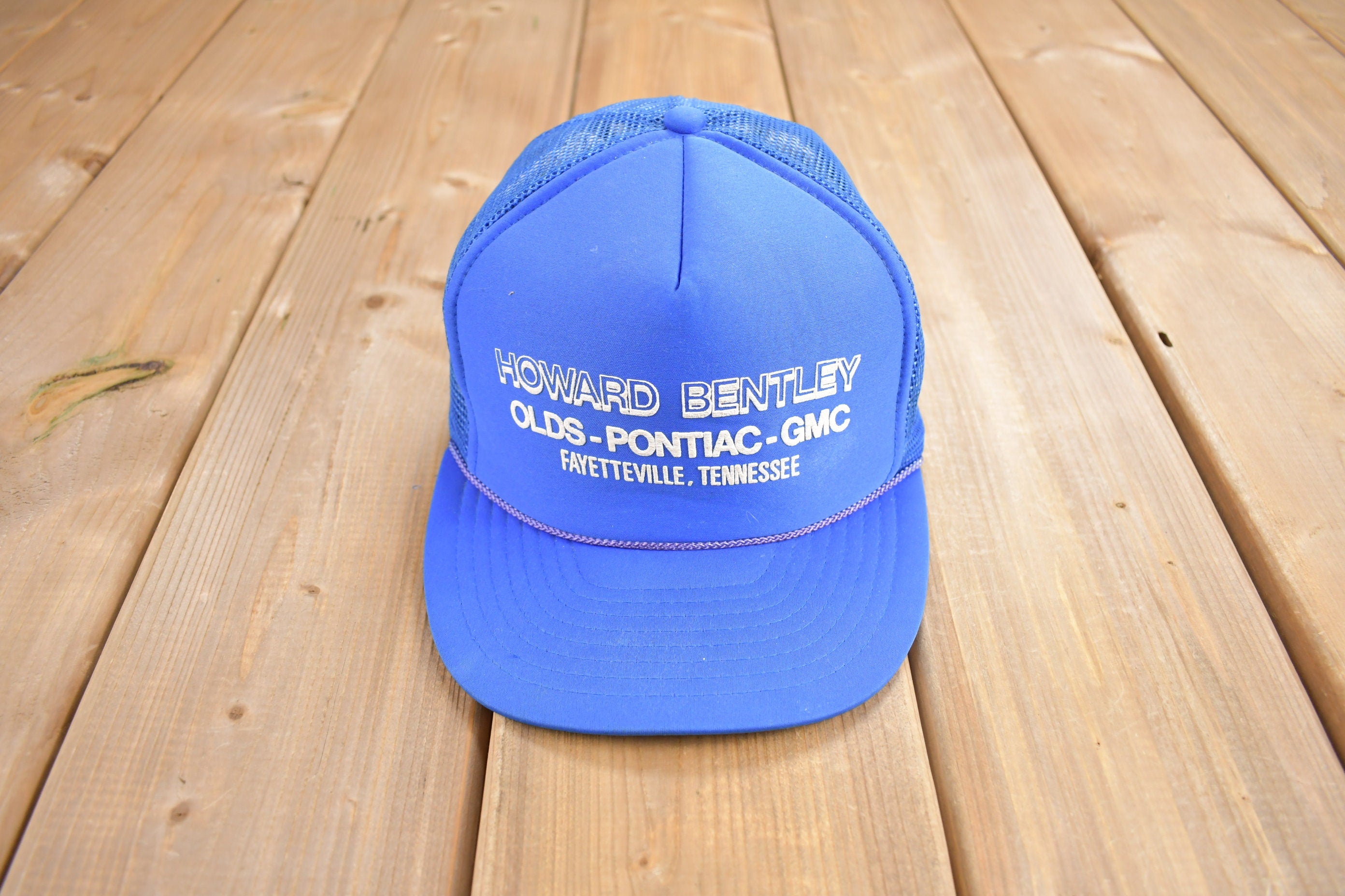 Vintage 1990s Howard Bentley Car Dealership Trucker Hat