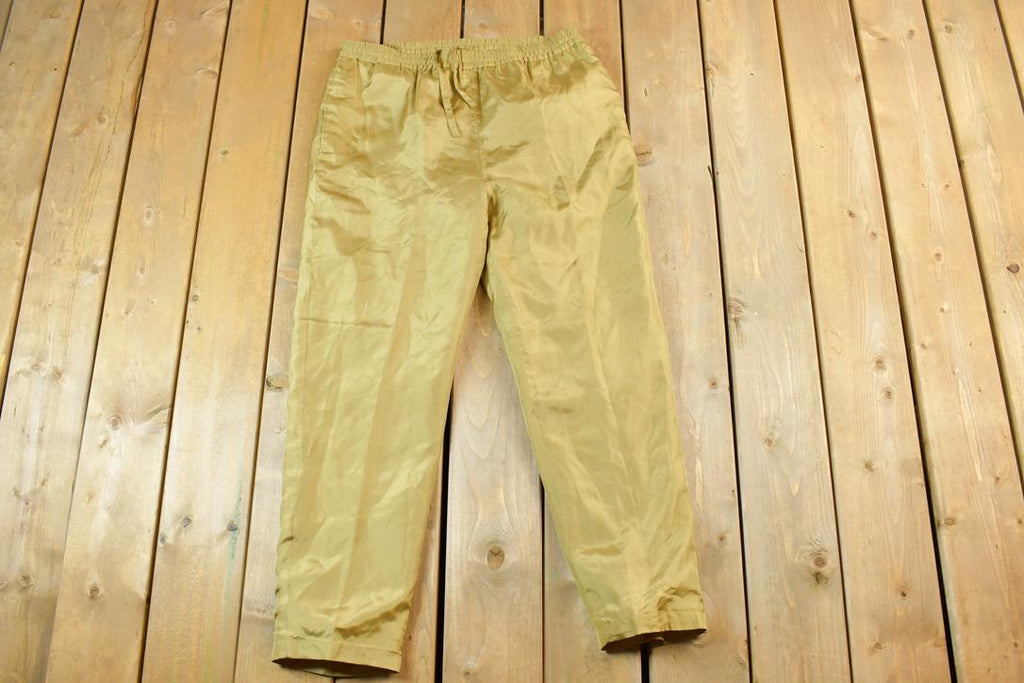 Vintage 1960s Oleg Cassini Silk Pants