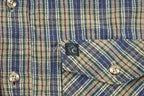 Vintage 1990s Codet Plaid Button Up Shirt