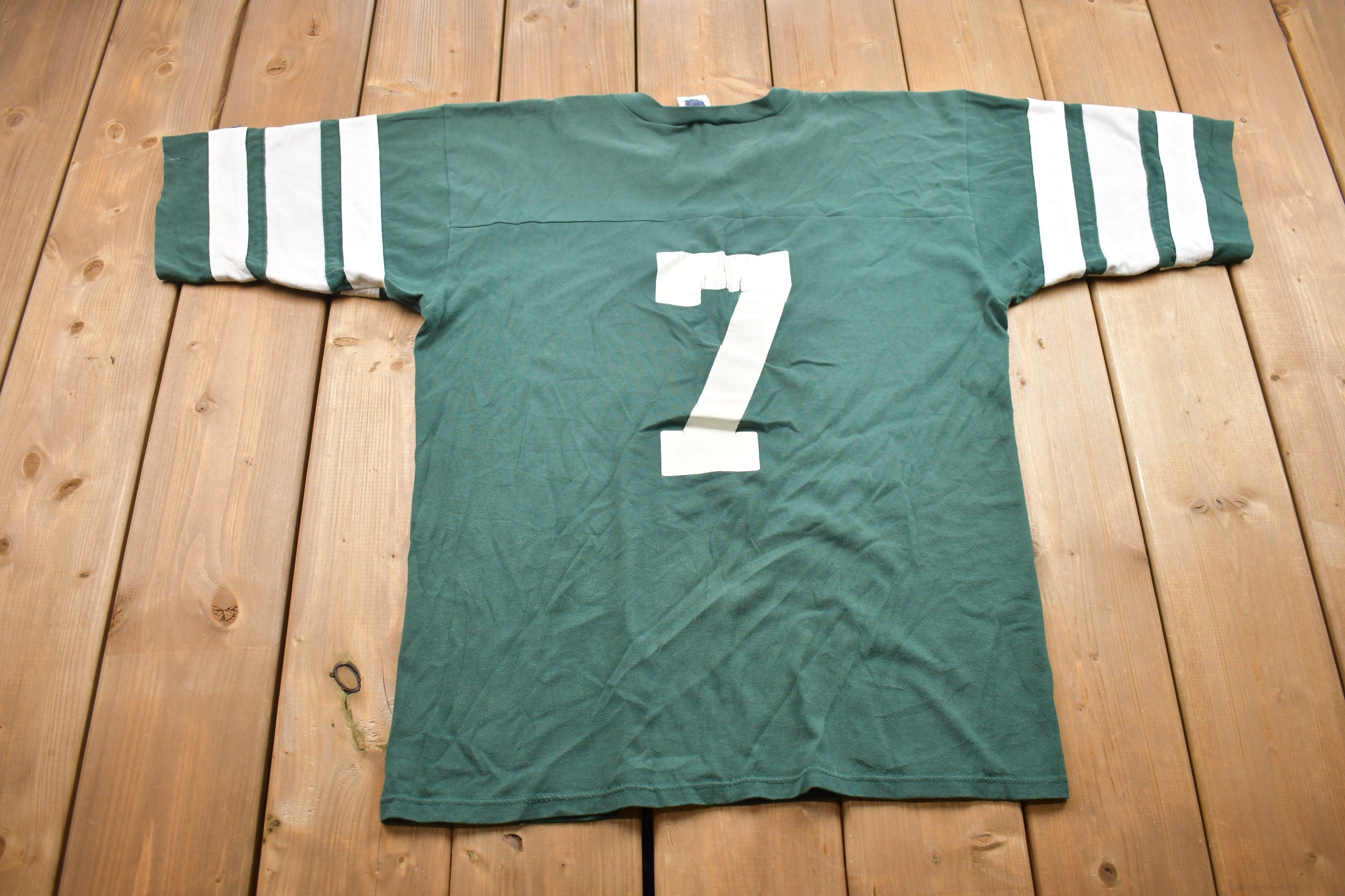 Vintage 1990s Logo 7 Green Bay Packers Graphic Shirt