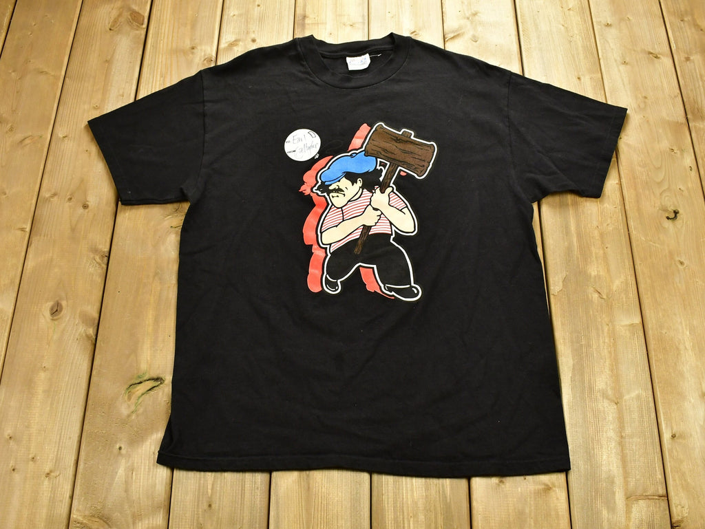 Vintage 1996 Gallagher Graphic Comic T Shirt