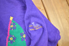 Vintage 1990s EP Pro Golding Theme Knitted Cardigan Sweater