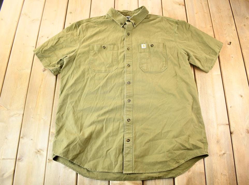 Vintage Y2K Heavy Weight Carhartt Button Up Shirt