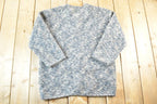 Vintage 1990s Tundra Canada Fleece Outdoorsman Button Up Sweater Womens XL