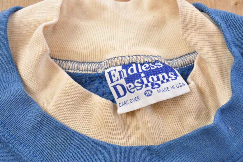 Vintage 1990s Scarecrow Theme Crewneck Sweater