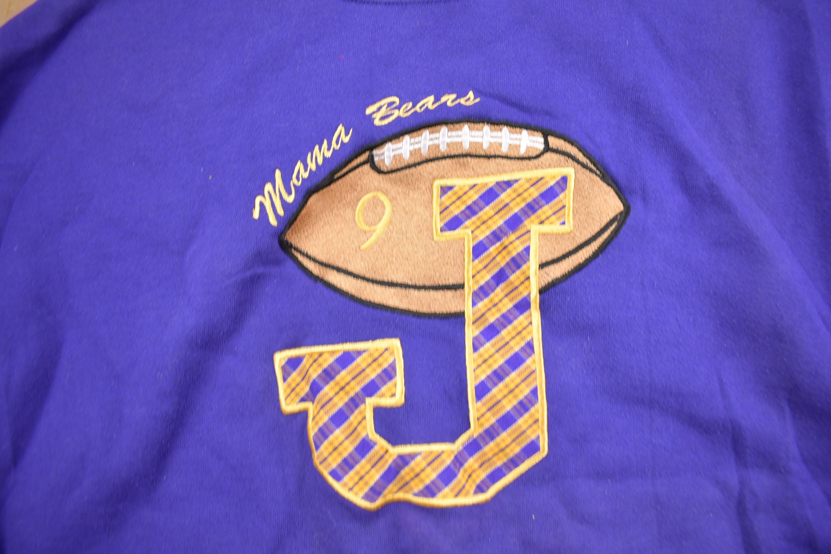 Vintage 1990s Varsity Football Crewneck Sweatshirt