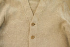 Vintage 1950s Lamb Knit Wool Knit Cardigan Sweater Men's Small