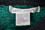 Vintage 1980s Susann D Knit Polo Sweater