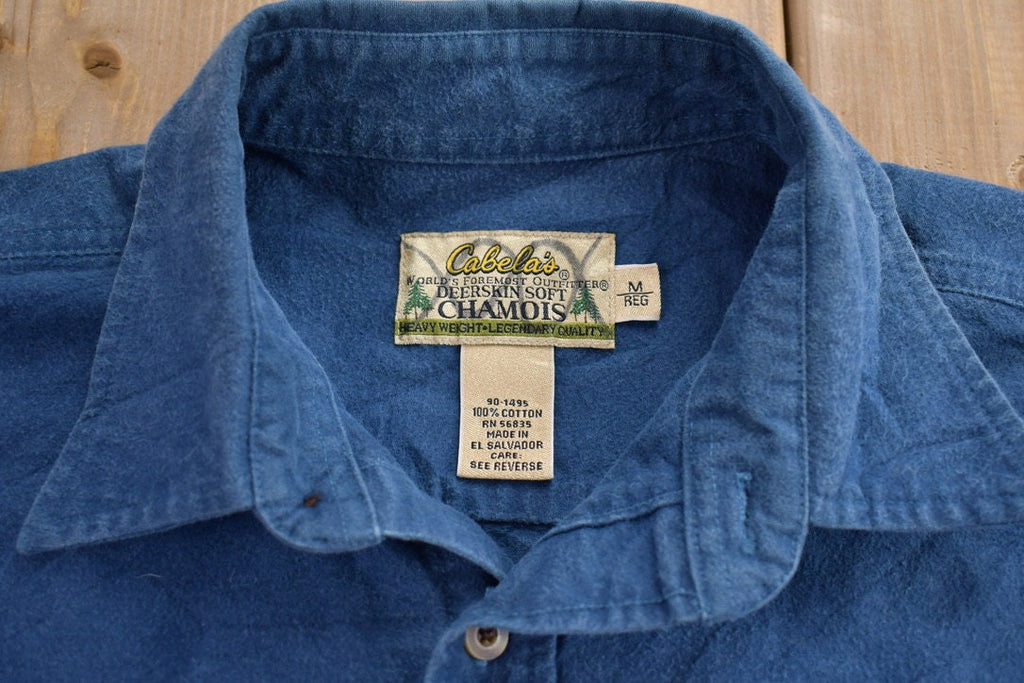 Vintage 1990s Blank Button Up Shirt /