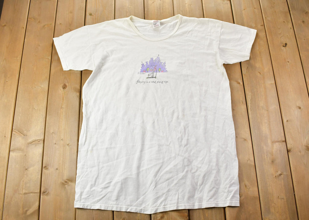 Vintage 1990s Playing Graphic T-Shirt