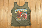 Vintage 1990 Sturgis Bike Rally T-Shirt  Biker Shirt  90s Tank Top  Americana  American Vintage  Retro  50th Anniversary  Black Hill