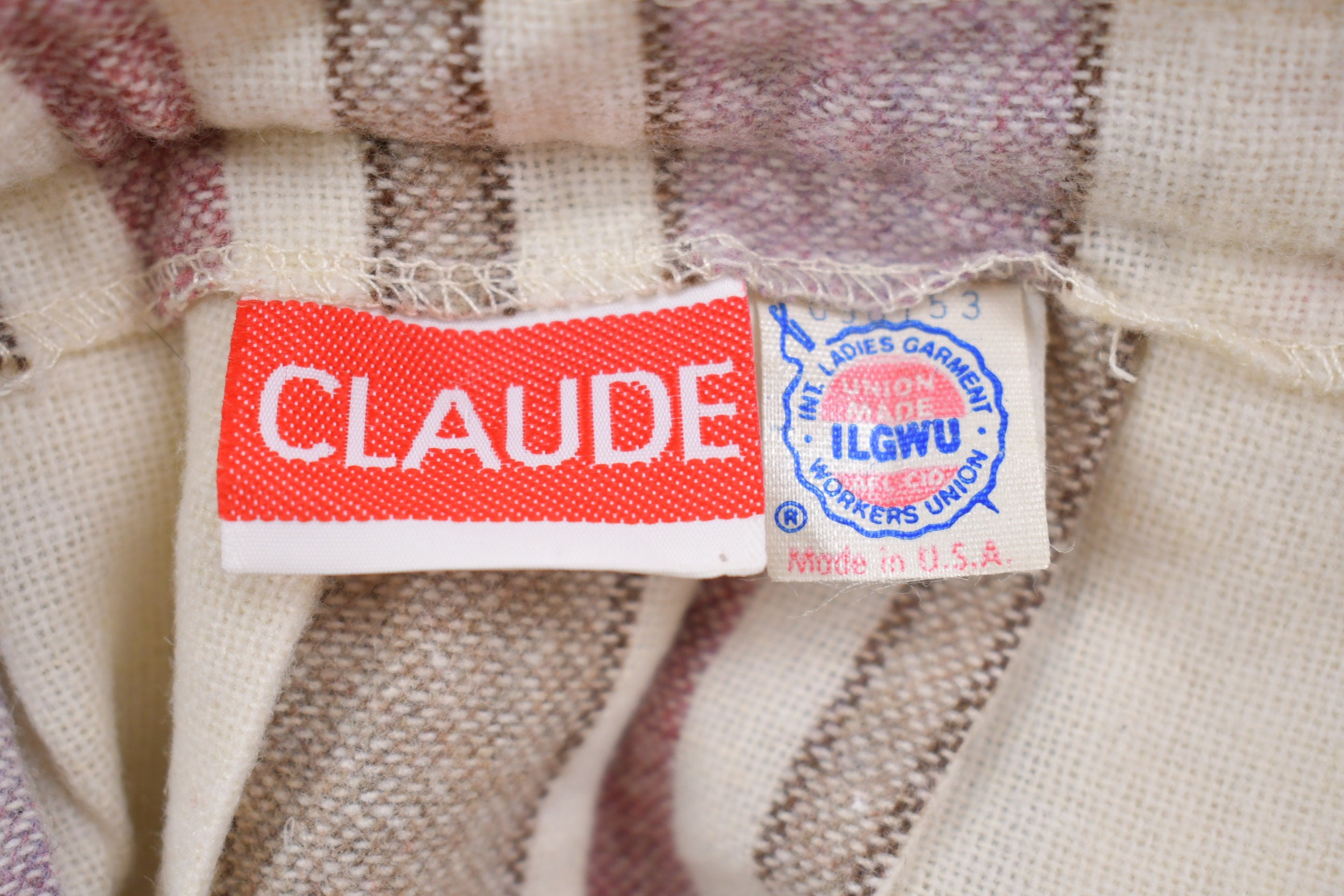 Vintage 1980's Claude Women's Skirt