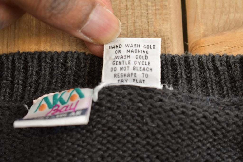 Vintage 1990s AKA Bay Sportswear Knit Sweatshirt