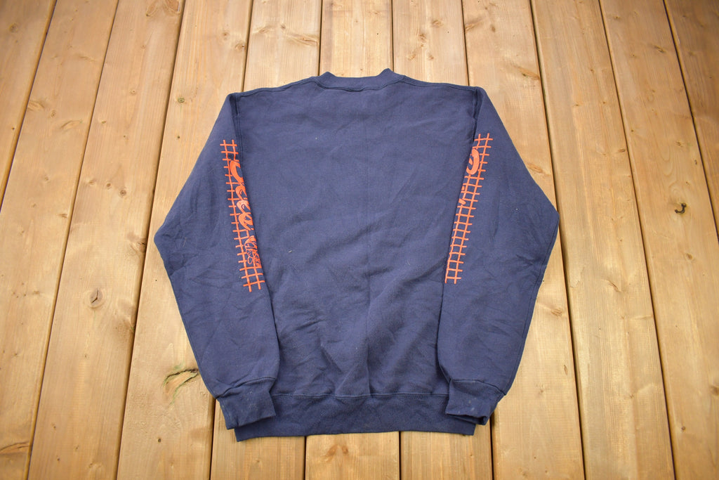 Vintage 1990s Bridgman Bees Russell Athletics Crewneck Sweatshirt