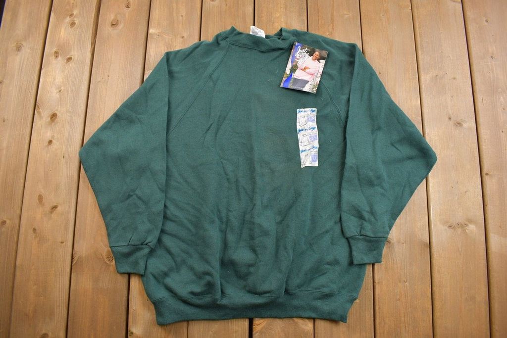 Vintage 1990's Just My Size Deadstock Blank Crewneck Sweatshirt