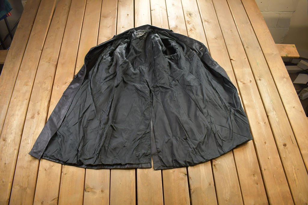 Vintage 1980s Genuine Leather Jacket