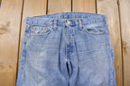 Vintage 1990s Levi's 529 Red Tab Jeans Size 34 x 32