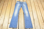 Vintage Y2K Miss Me Bedazzled Low Rise Jeans Size 26x32